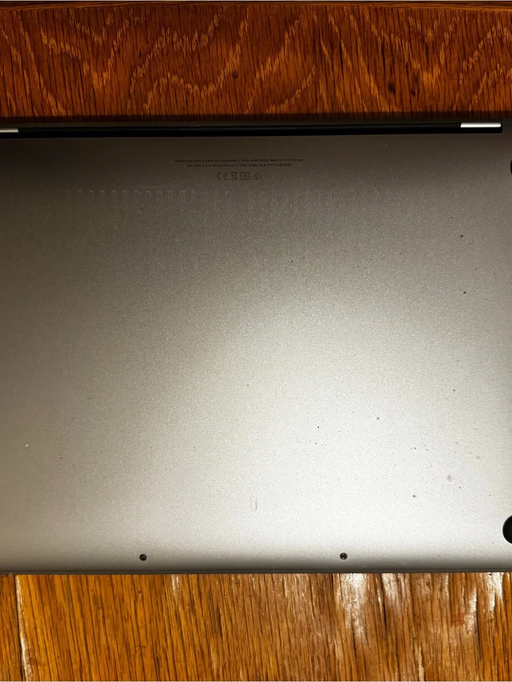 Apple Space Gray MacBook Pro - Polished Aluminum Top